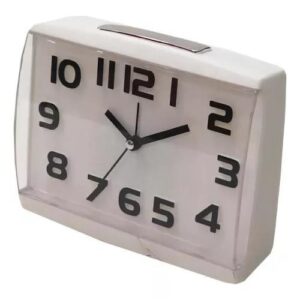 Reloj Grande Con Despertador  16 x 13Cm